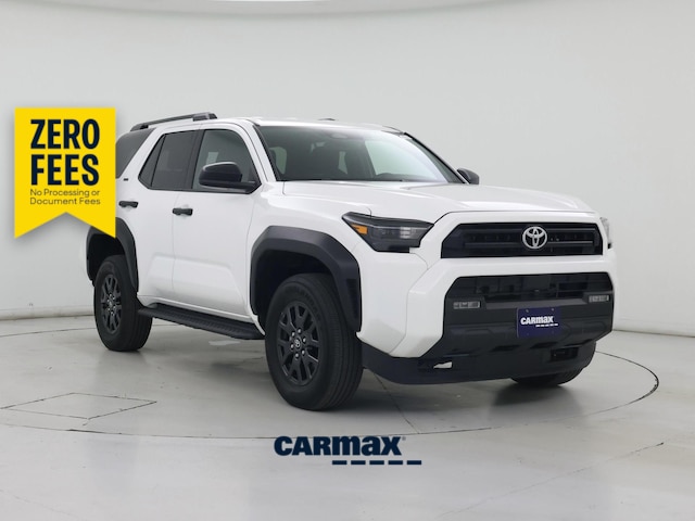 White 2025 Toyota 4Runner SUV / Crossover Four-Wheel Drive Automatic