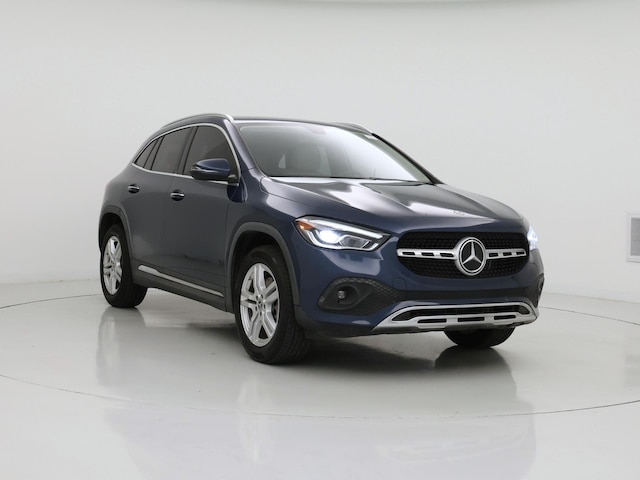 Blue 2022 Mercedes-Benz GLA 250 FWD SUV / Crossover Front-Wheel Drive Automatic