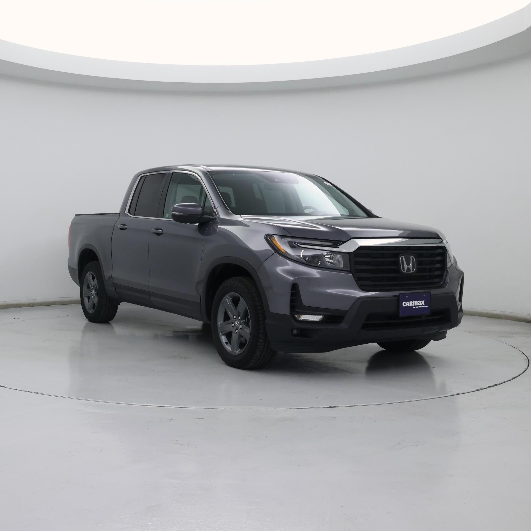 Gray 2023 Honda Ridgeline Pickup Truck All-Wheel Drive Automatic