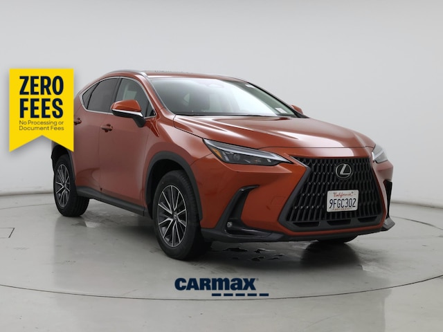 Orange 2023 Lexus NX 350 AWD SUV / Crossover All-Wheel Drive Automatic