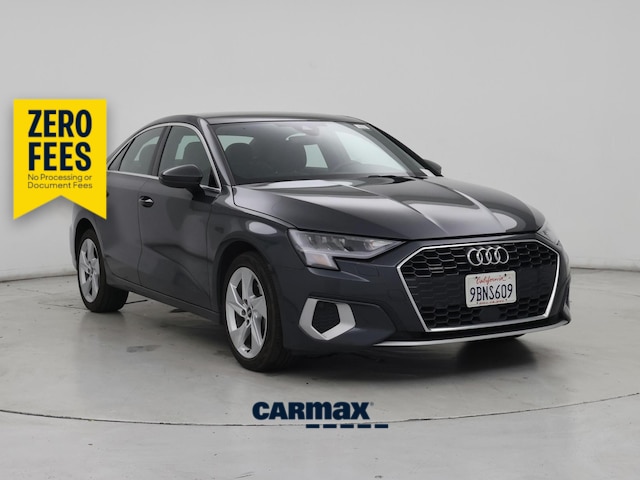 Gray 2022 Audi A3 Sedan All-Wheel Drive Automatic