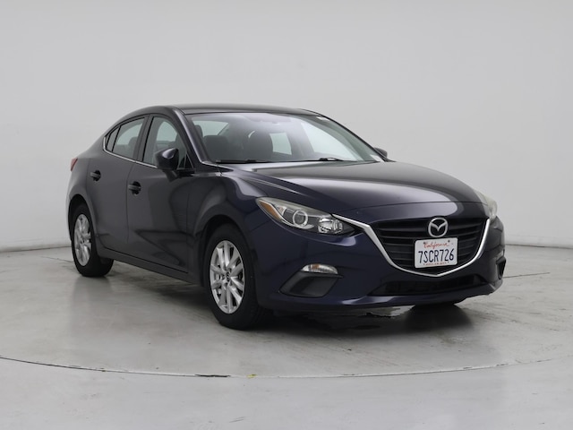 Blue 2016 Mazda MAZDA3 i Sport Sedan Front-Wheel Drive Automatic
