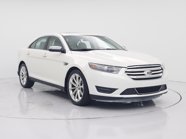 White 2014 Ford Taurus Limited Sedan Front-Wheel Drive Automatic