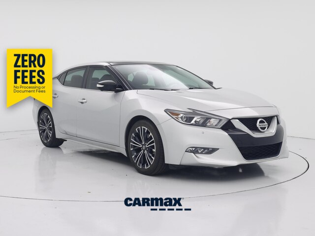 Silver 2017 Nissan Maxima Sedan Front-Wheel Drive Automatic