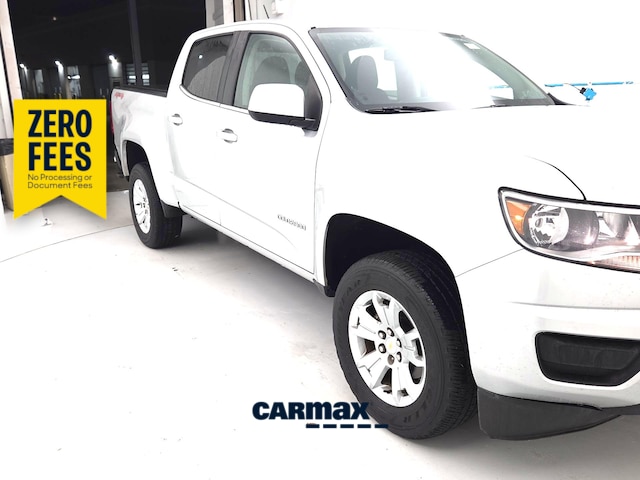 Silver 2019 Chevrolet Colorado Pickup Truck Four-Wheel Drive Automatic