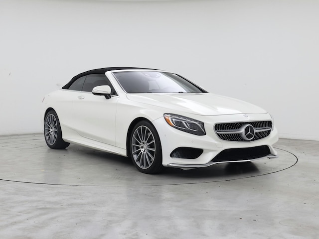 White 2017 Mercedes-Benz S-Class S 550 Convertible Convertible Rear-Wheel Drive Automatic