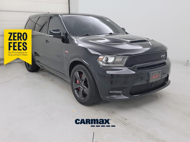 Black 2018 Dodge Durango SRT AWD SUV / Crossover All-Wheel Drive Automatic