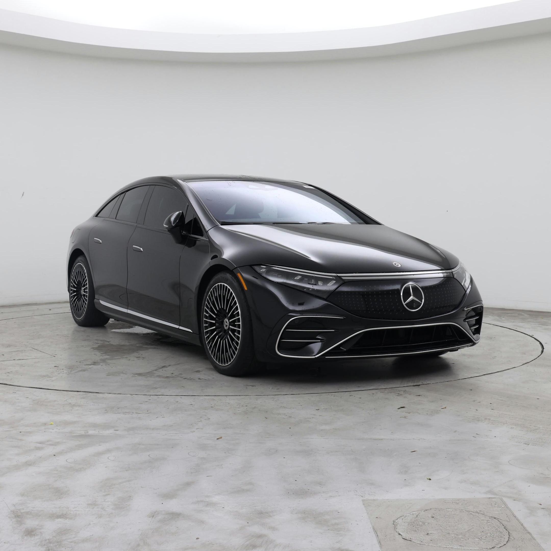 Black 2023 Mercedes-Benz EQS Sedan All-Wheel Drive Automatic