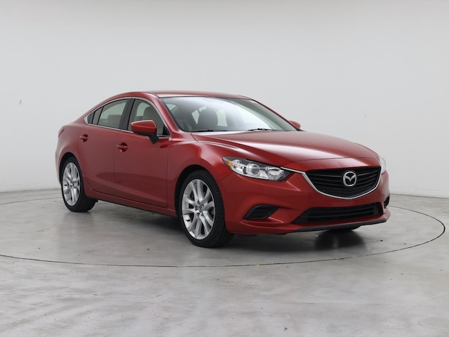 Red 2015 Mazda MAZDA6 i Touring Sedan Front-Wheel Drive Automatic