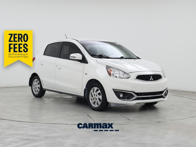 White 2018 Mitsubishi Mirage SE Hatchback Front-Wheel Drive Automatic