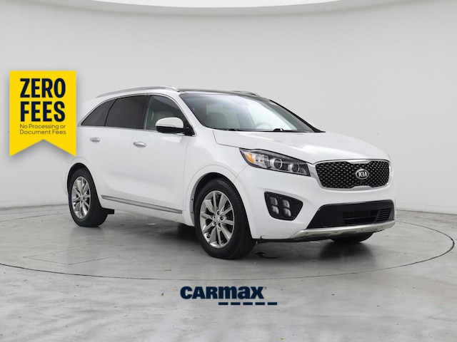 White 2017 Kia Sorento SX Limited V6 FWD SUV / Crossover Automatic