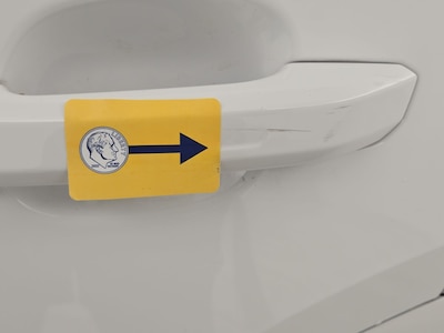 Rear Door Driver Side Cosmetic Imperfection