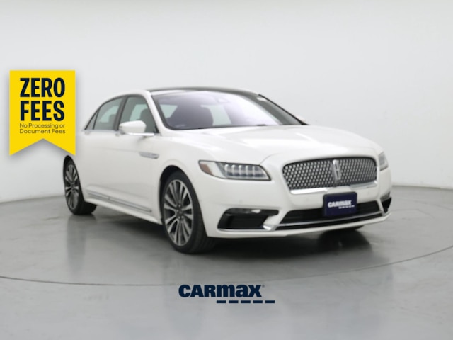 White 2019 Lincoln Continental Reserve FWD Sedan Front-Wheel Drive Automatic