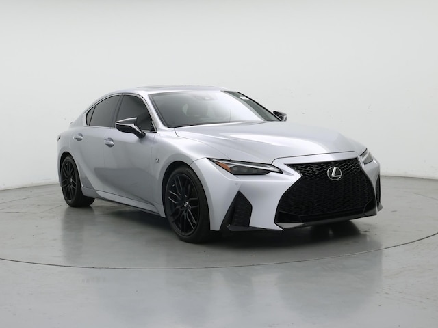 Silver 2022 Lexus IS 350 F Sport RWD Sedan Rear-Wheel Drive Automatic