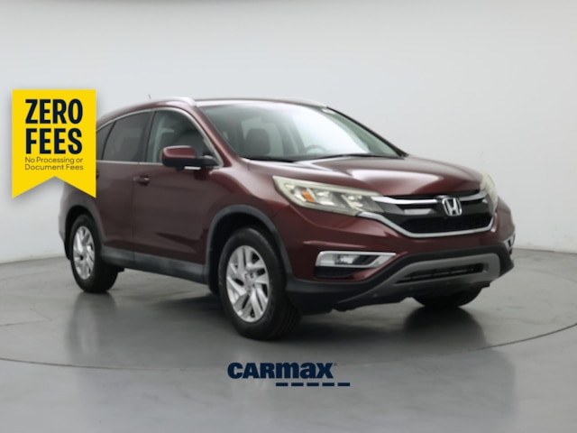 Red (Burgundy) 2015 Honda CR-V SUV / Crossover Front-Wheel Drive Automatic