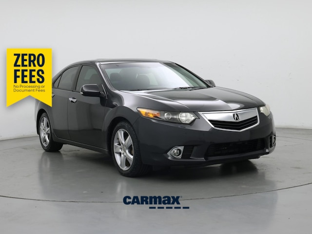 Gray 2014 Acura TSX Sedan FWD with Technology Package Sedan Front-Wheel Drive Automatic