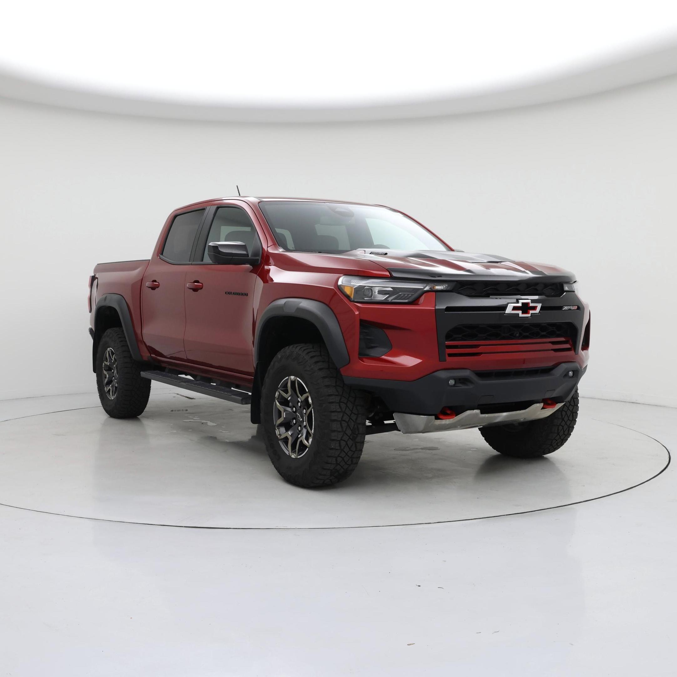 Red 2025 Chevrolet Colorado Pickup Truck Four-Wheel Drive Automatic