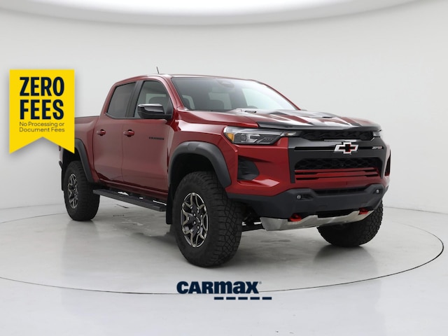 Red 2025 Chevrolet Colorado Pickup Truck Four-Wheel Drive Automatic
