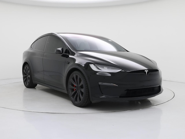 Black 2023 Tesla Model X Plaid AWD SUV / Crossover All-Wheel Drive Automatic