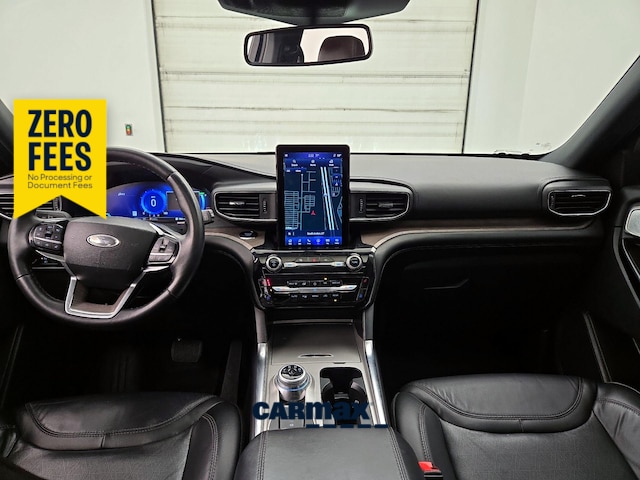 Black 2023 Ford Explorer Hybrid Platinum AWD SUV / Crossover All-Wheel Drive Automatic