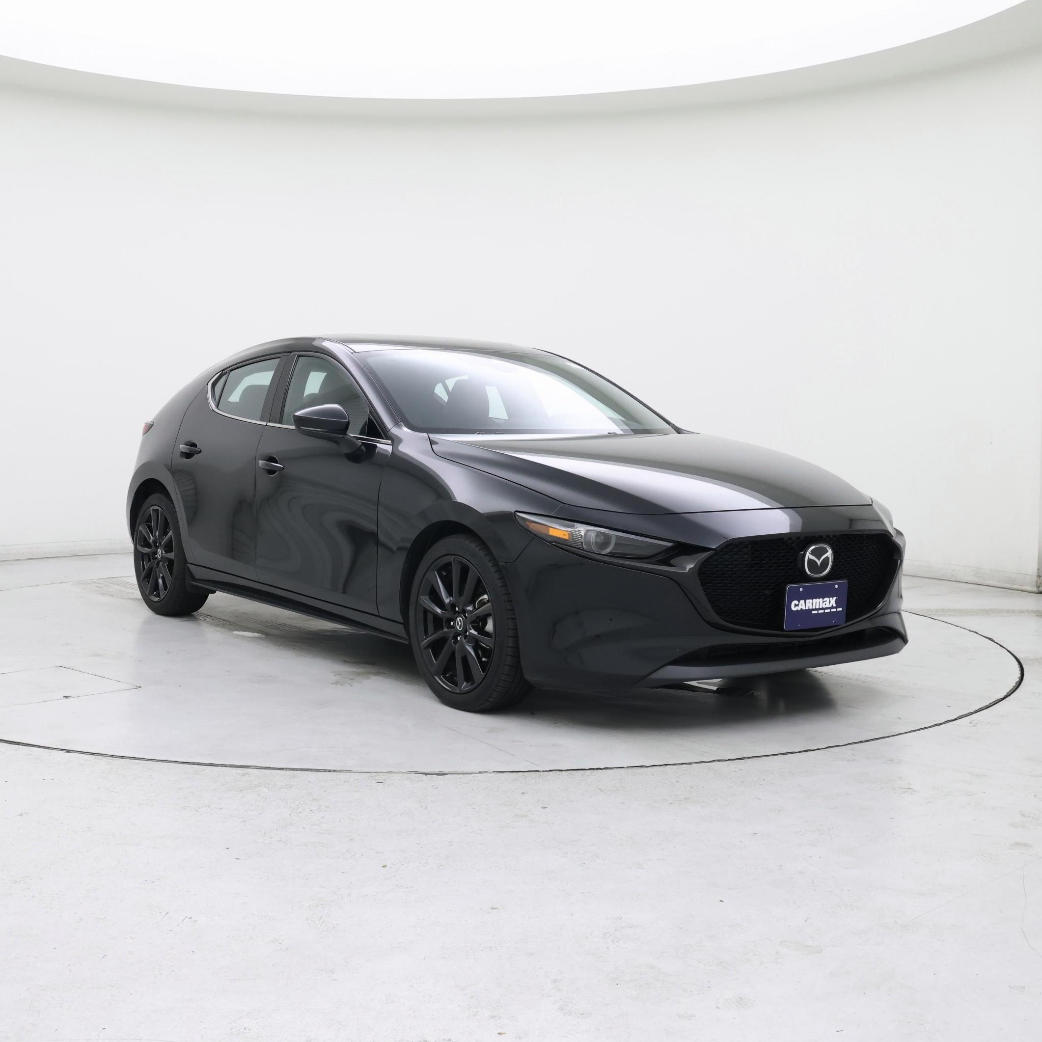 Black 2022 Mazda MAZDA3 Hatchback Front-Wheel Drive Automatic
