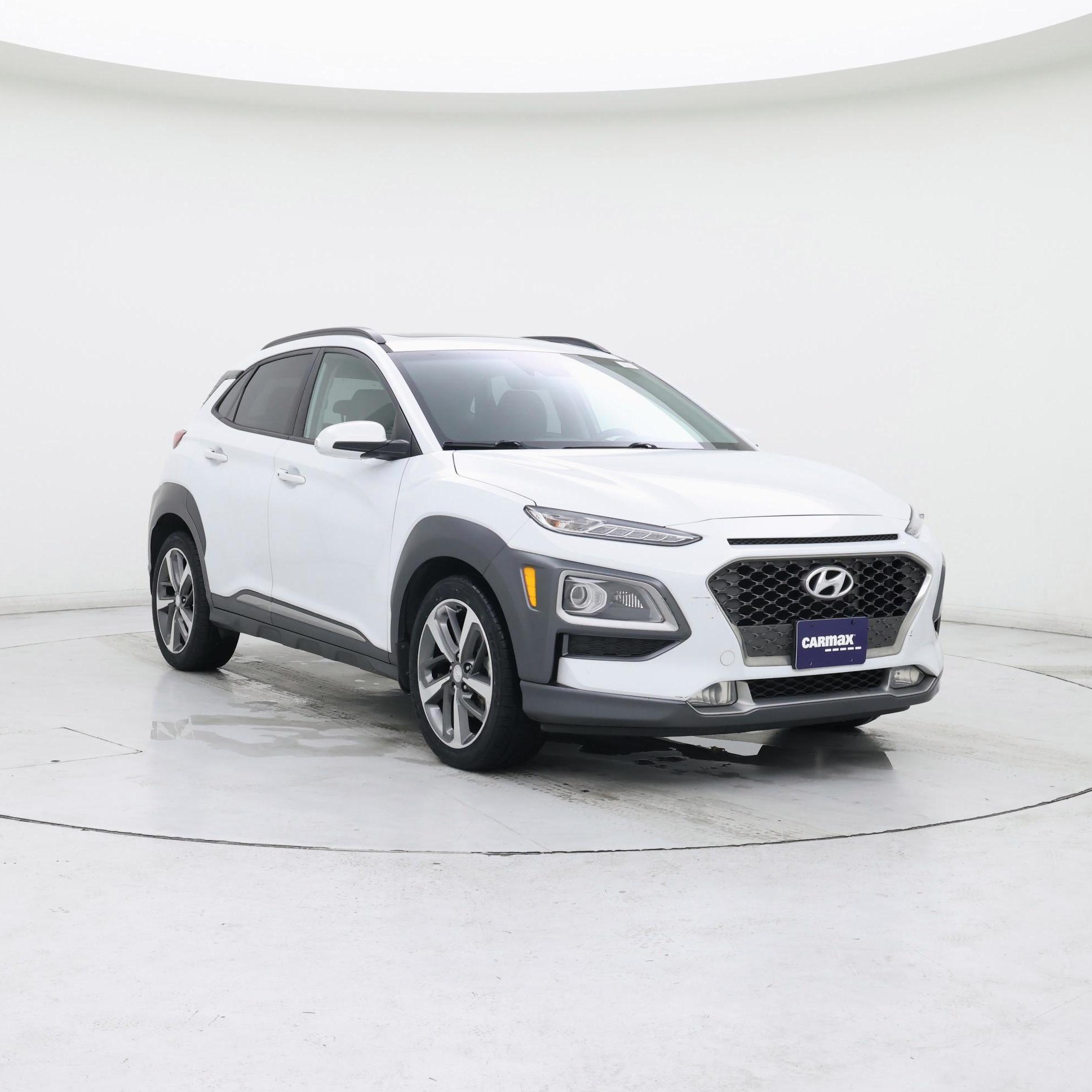 White 2019 Hyundai Kona SUV / Crossover All-Wheel Drive Automatic