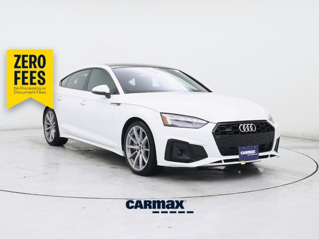 White 2025 Audi A5 Sportback quattro Premium S Line 45 TFSI Sedan All-Wheel Drive Automatic