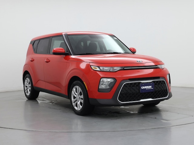 Red 2021 Kia Soul LX FWD SUV / Crossover Front-Wheel Drive Automatic