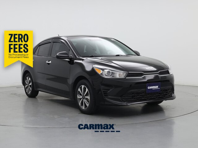 Black 2022 Kia Rio S FWD Sedan Front-Wheel Drive Automatic