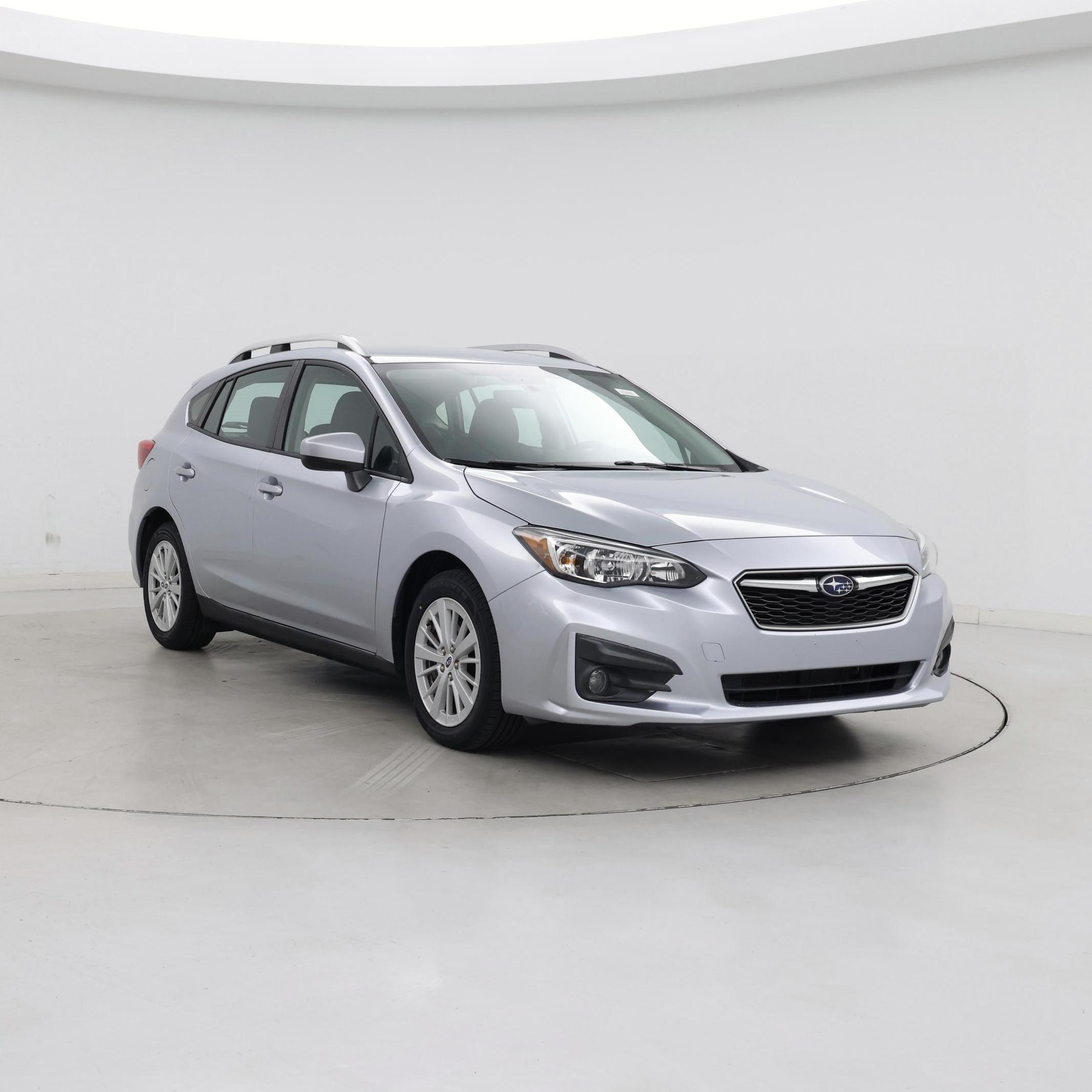 Silver 2018 Subaru Impreza Hatchback All-Wheel Drive Automatic