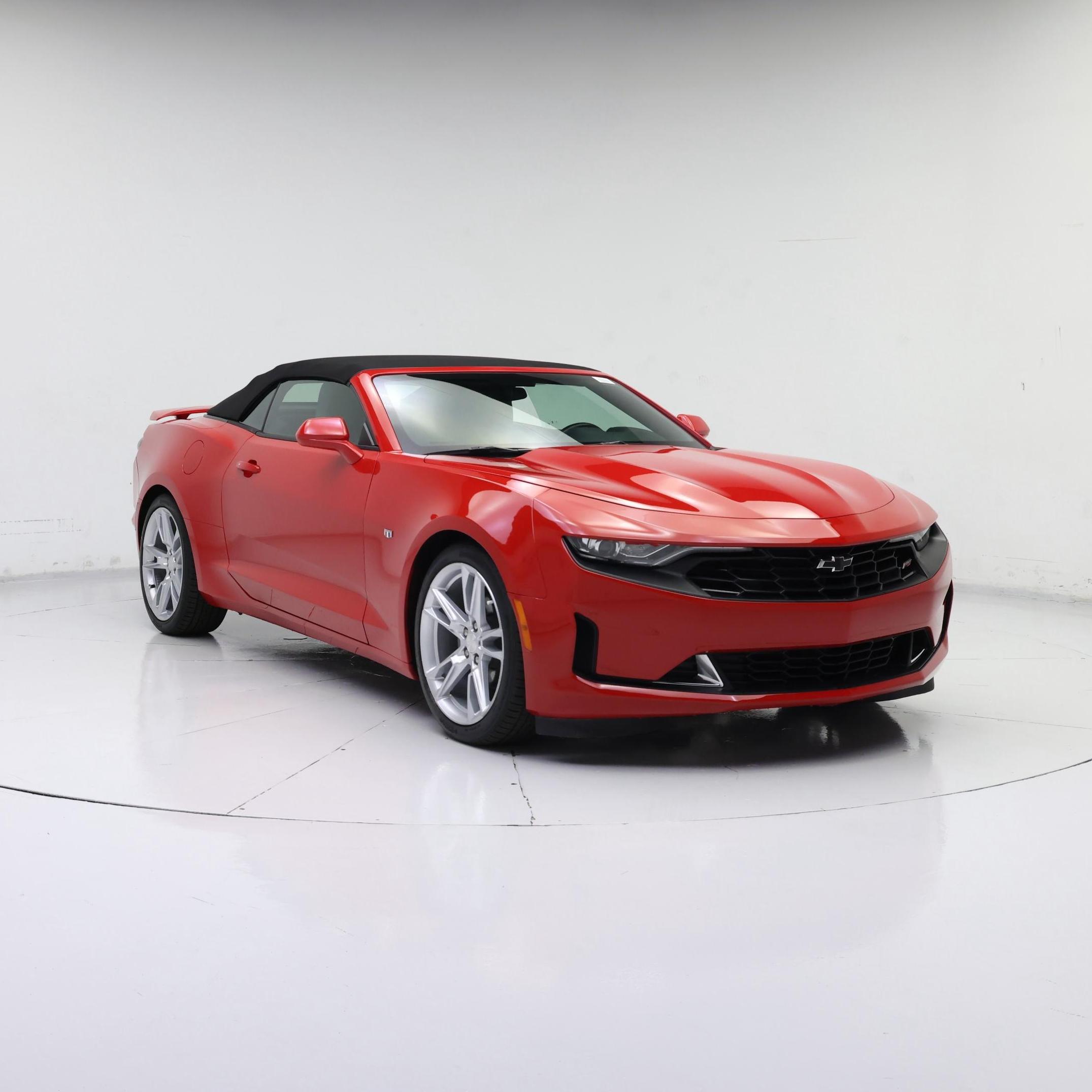 Red 2022 Chevrolet Camaro 1LT Convertible RWD Convertible Rear-Wheel Drive Automatic