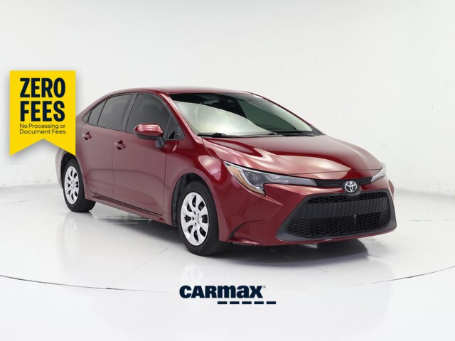Red 2022 Toyota Corolla Sedan Front-Wheel Drive Automatic