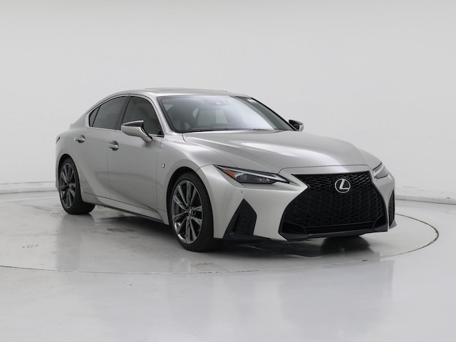 Silver 2022 Lexus IS 350 F Sport RWD Sedan Rear-Wheel Drive Automatic