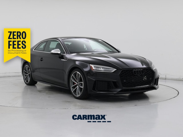 Black 2018 Audi S5 3.0T quattro Premium Plus Coupe AWD Coupe All-Wheel Drive Automatic