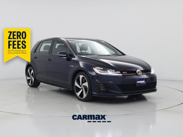 Blue 2019 Volkswagen Golf GTI Hatchback Front-Wheel Drive Automatic