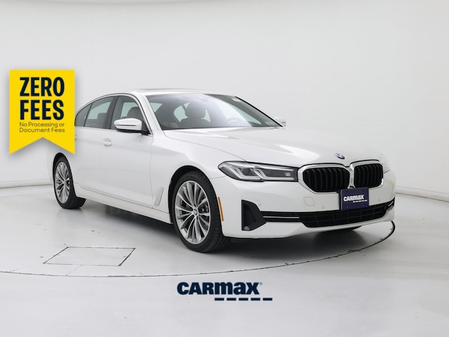 White 2023 BMW 5 Series Sedan All-Wheel Drive Automatic