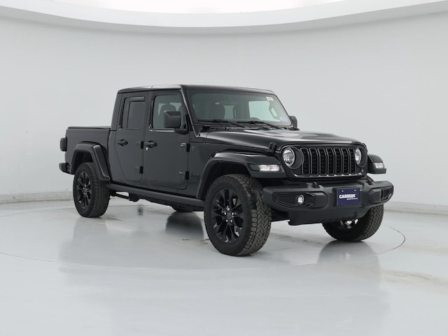 Black 2024 Jeep Gladiator Sport Crew Cab 4WD Pickup Truck Four-Wheel Drive Automatic
