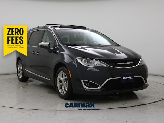 Blue 2019 Chrysler Pacifica Minivan Front-Wheel Drive Automatic