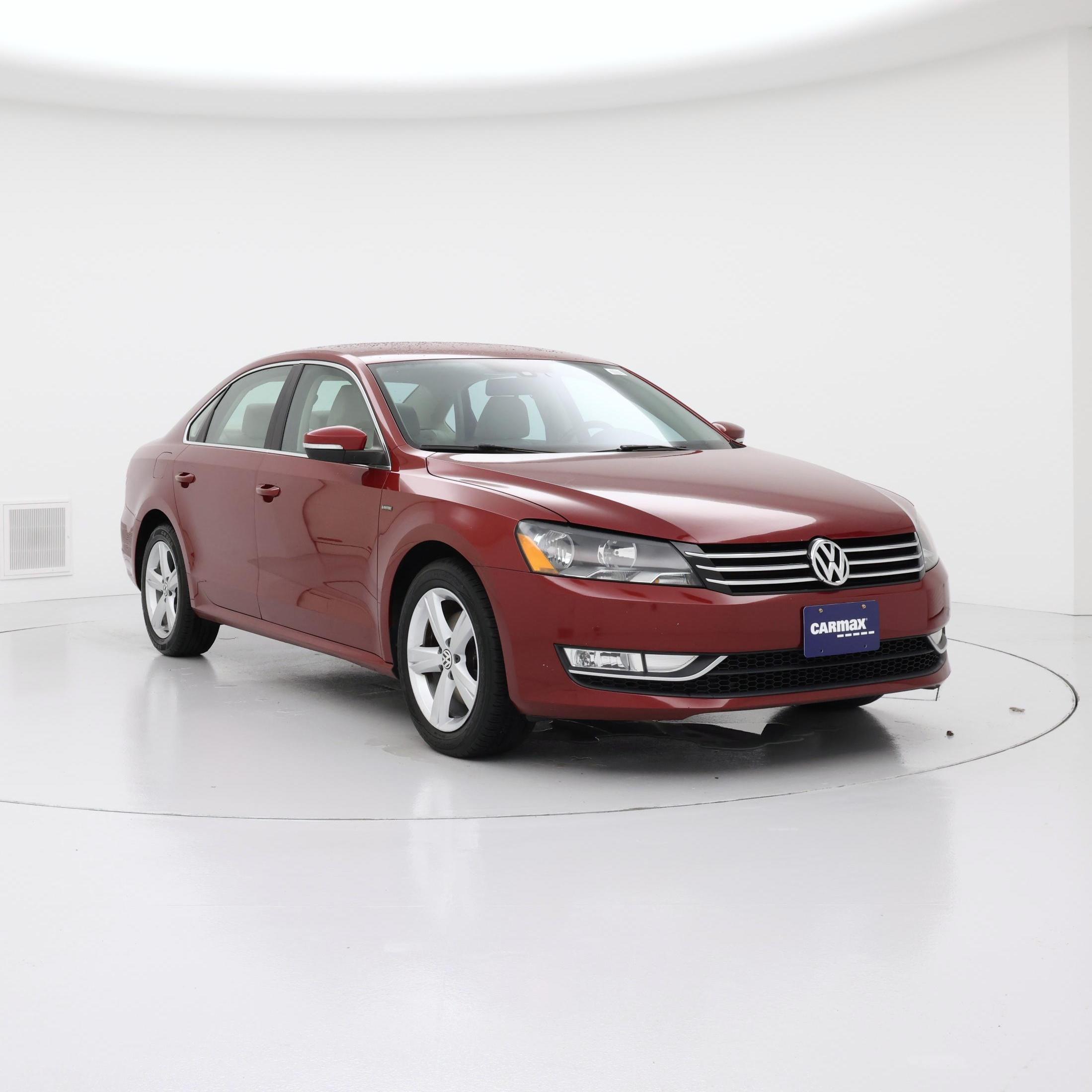 Red 2015 Volkswagen Passat 1.8T Limited Edition FWD Sedan Front-Wheel Drive Automatic