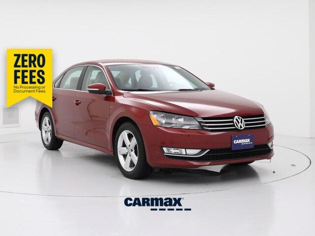 Red 2015 Volkswagen Passat 1.8T Limited Edition FWD Sedan Front-Wheel Drive Automatic