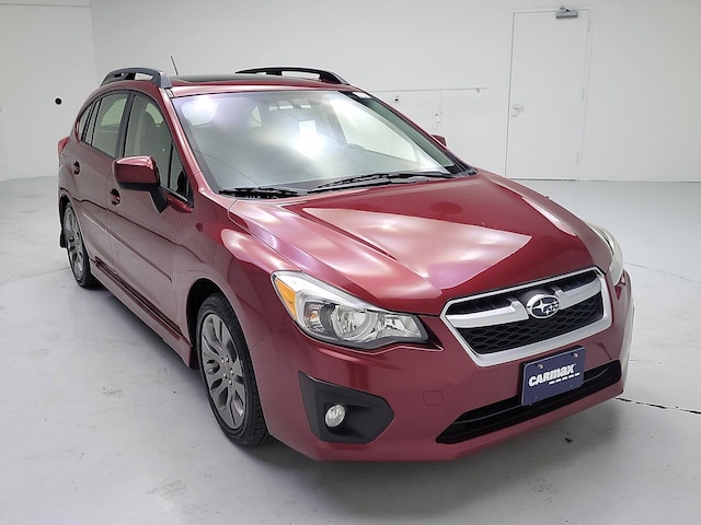 Red 2014 Subaru Impreza 2.0i Sport Limited Wagon Hatchback All-Wheel Drive Automatic