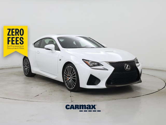 White 2016 Lexus RC F Coupe Rear-Wheel Drive Automatic