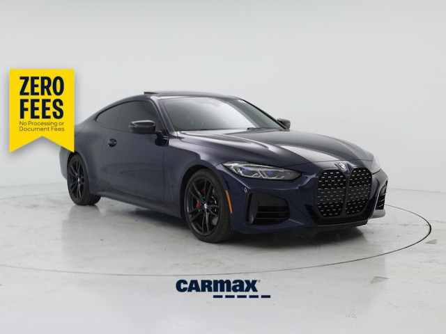 Blue 2021 BMW 4 Series Coupe All-Wheel Drive Automatic