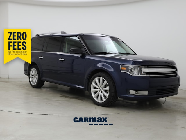 Blue 2017 Ford Flex SEL SUV / Crossover Front-Wheel Drive Automatic