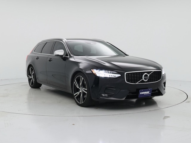 Black 2019 Volvo V90 T5 R-Design Wagon Front-Wheel Drive Automatic