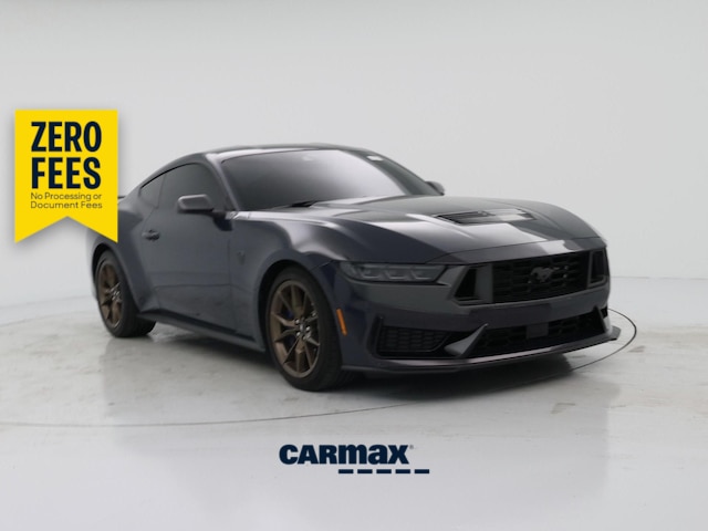 Blue 2025 Ford Mustang Dark Horse Fastback RWD Coupe Rear-Wheel Drive Automatic