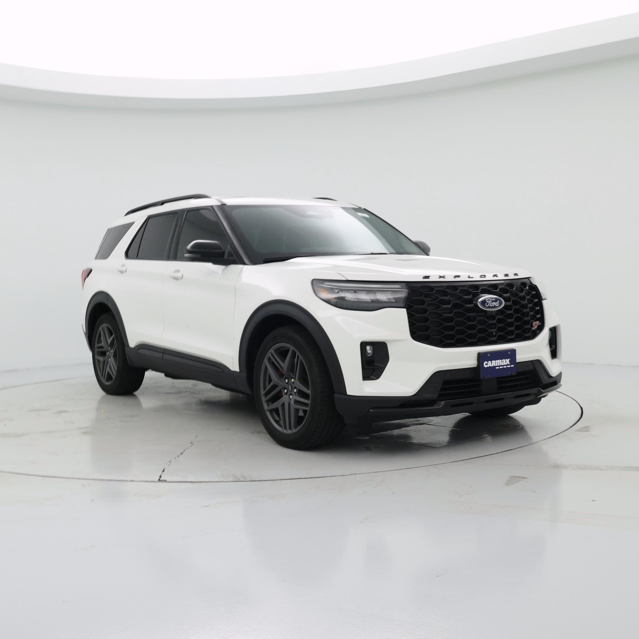 White 2025 Ford Explorer SUV / Crossover All-Wheel Drive Automatic