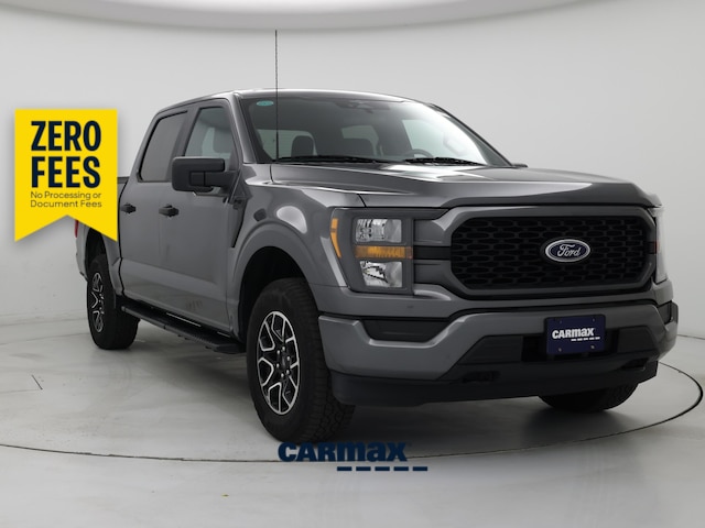 Gray 2023 Ford F-150 XL SuperCrew 4WD Pickup Truck Four-Wheel Drive Automatic