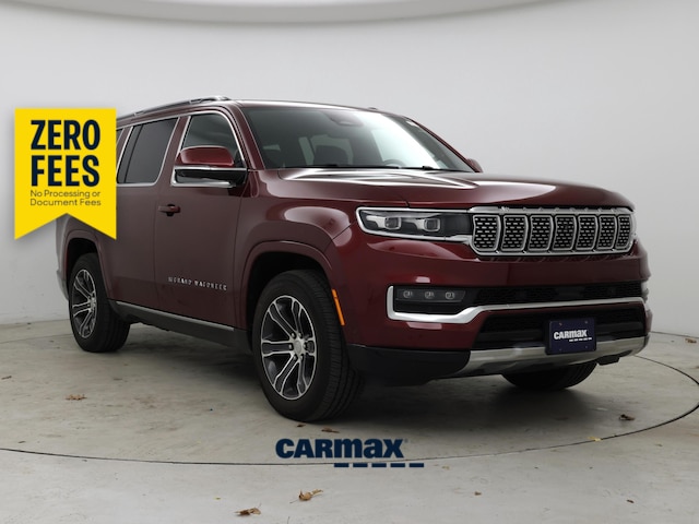 Red 2022 Jeep Grand Wagoneer SUV / Crossover Four-Wheel Drive Automatic