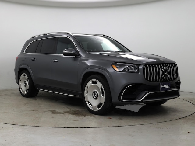 Gray 2022 Mercedes-Benz GLS AMG GLS 63 4MATIC SUV / Crossover All-Wheel Drive Automatic